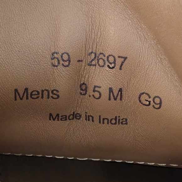 Johnston & Murphy Men’s Suede Derby Shoes Navy Blue 9.5M - Picture 10 of 11